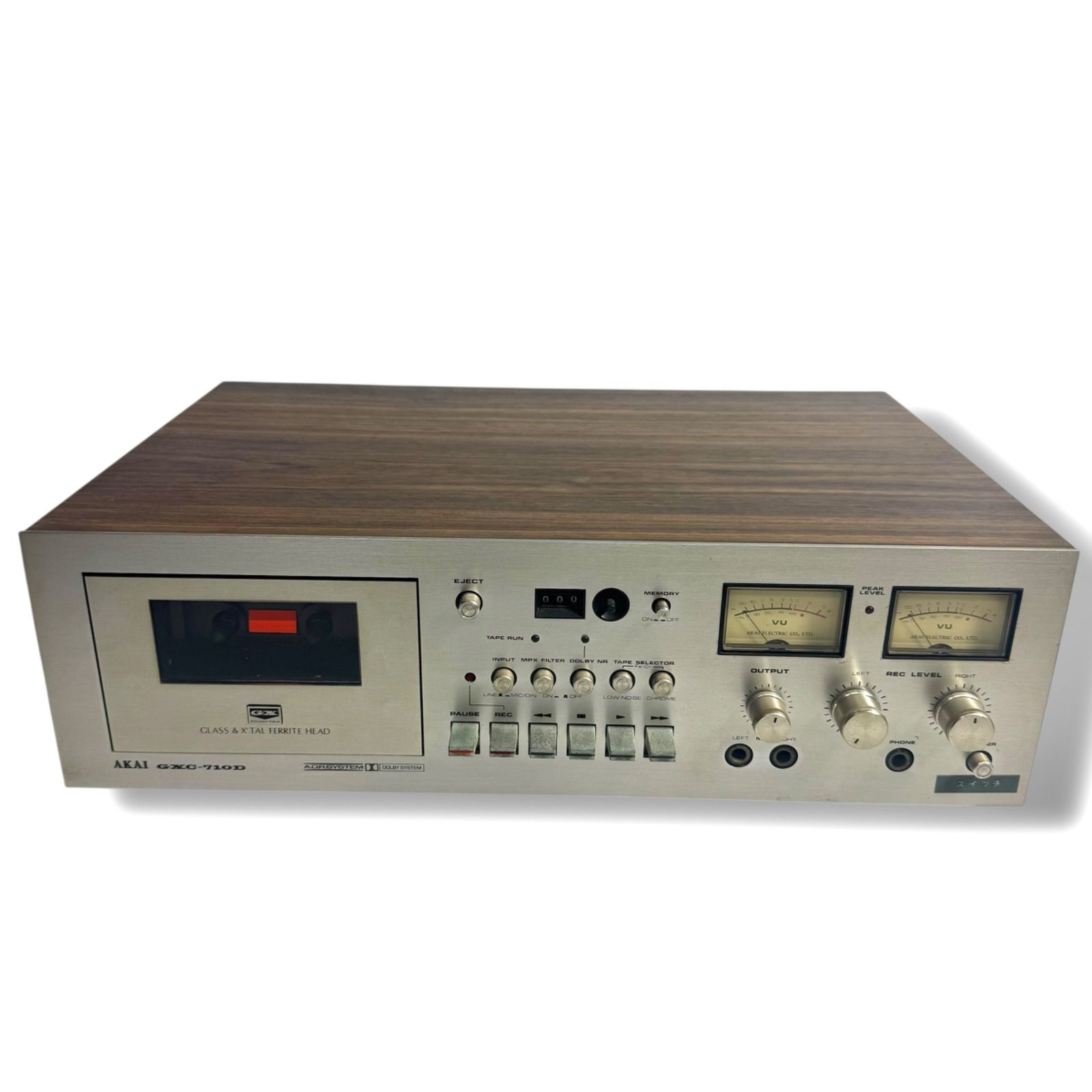 中古 動作確認済み AKAI GXC-710D カセットデッキ アカイ 昭和レトロ