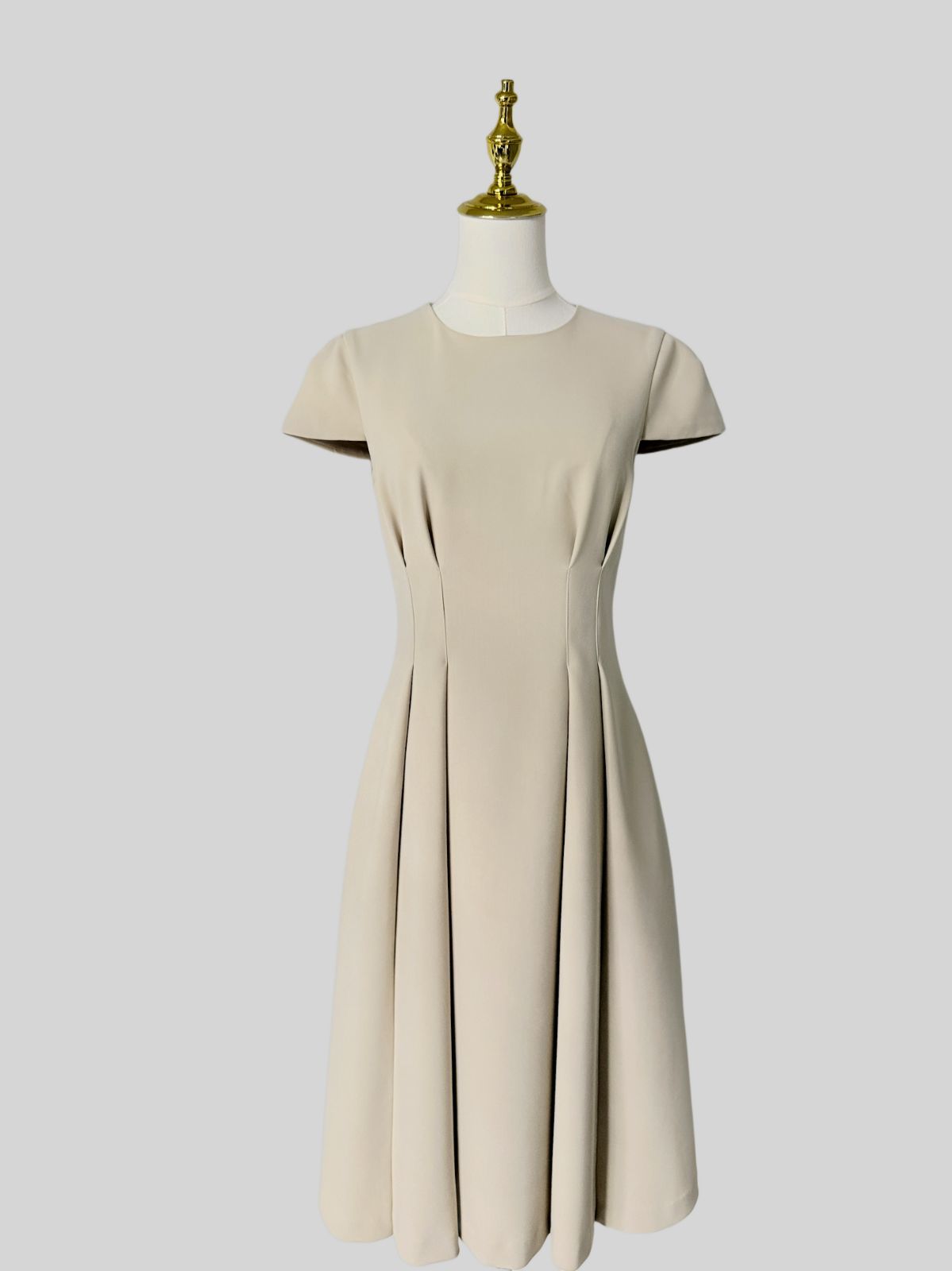 未使用級FOXEY NEW YORK/フォクシーニューヨーク Cap Sleeve Crepe