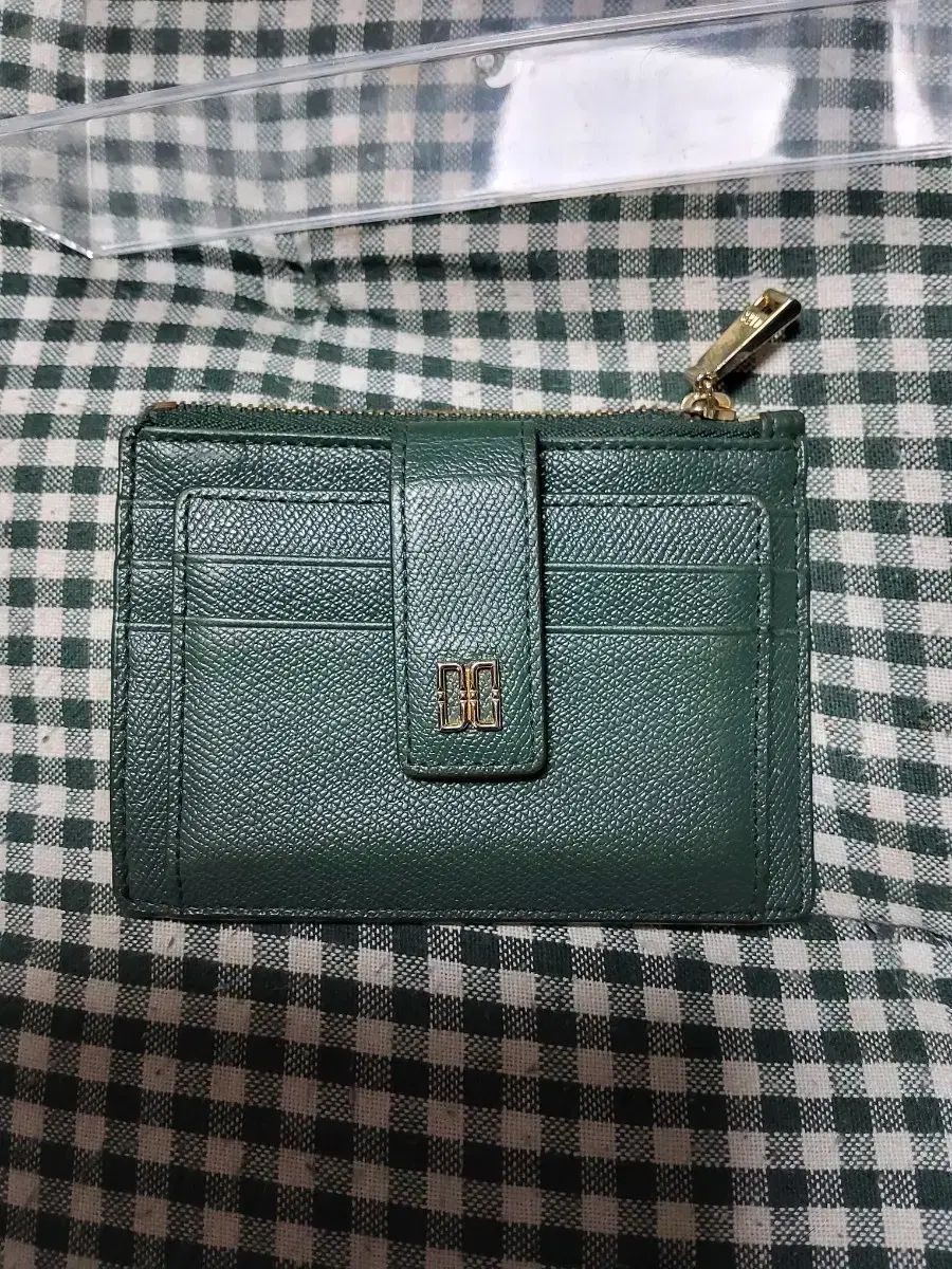 DAKS グリーン カードウォレット 二つ折り財布 - メルカリ