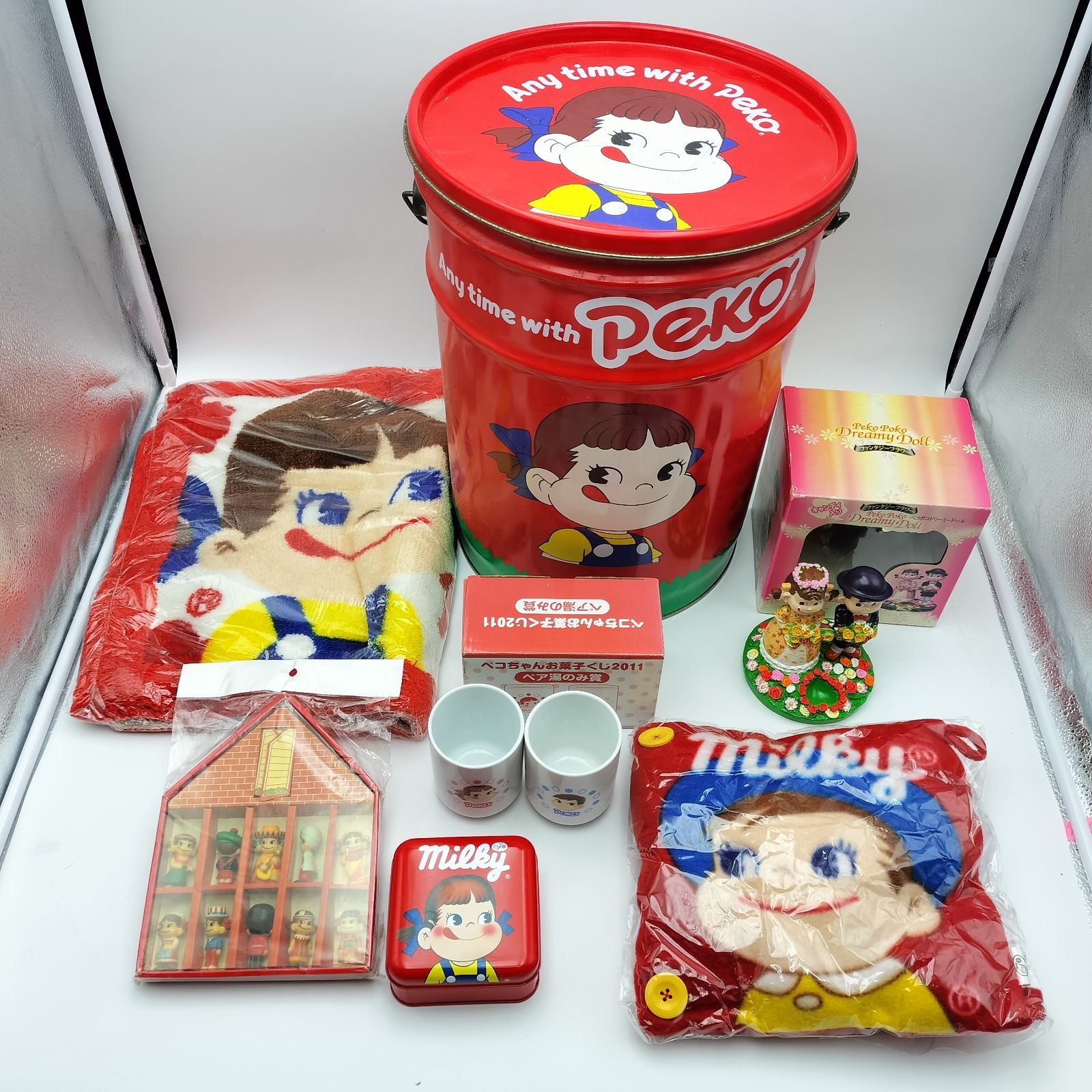 不二家 ペコちゃん・ポコちゃん グッズ 7種 まとめ販売 Peko Poko