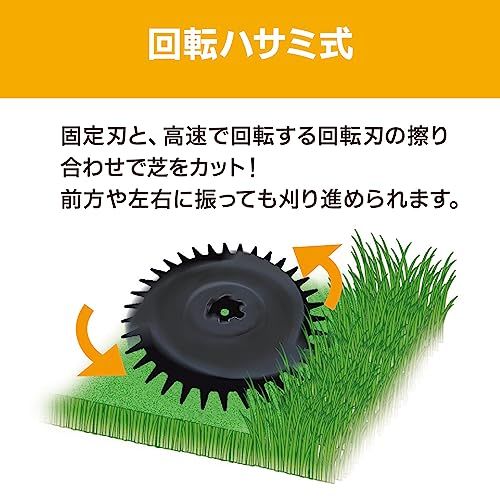  迅速に発送 京セラ Kyocera 旧リョービ 回転式 バリカン ABR-1300 刈込幅115 mm 693250 A 固定刃と回転刃の擦り合わせで効率良く芝をカット 刈込高さ3段階ワンタッチ調節 日本製ブレード 45 fa 09 8 その他 キッチン 食器