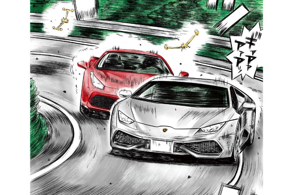 1/24 MFゴースト No.5 大石 代吾 ランボルギーニ ウラカン LP610-4（改