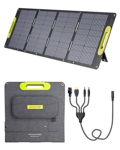 迅速に発送 ソーラーパネル100 W 折りたたみ式 最新型ETFEソーラーチャージャー 高変換効率 単結晶 IP 65防水防塵 薄型 軽量コンパクト 太陽光発電 省エネ 節電対策 キャンプ車中泊 ポータブル電源用 防災 停電対策 SP 100 ed 0408 a 2