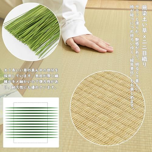 滑り止め付き 無染土い草