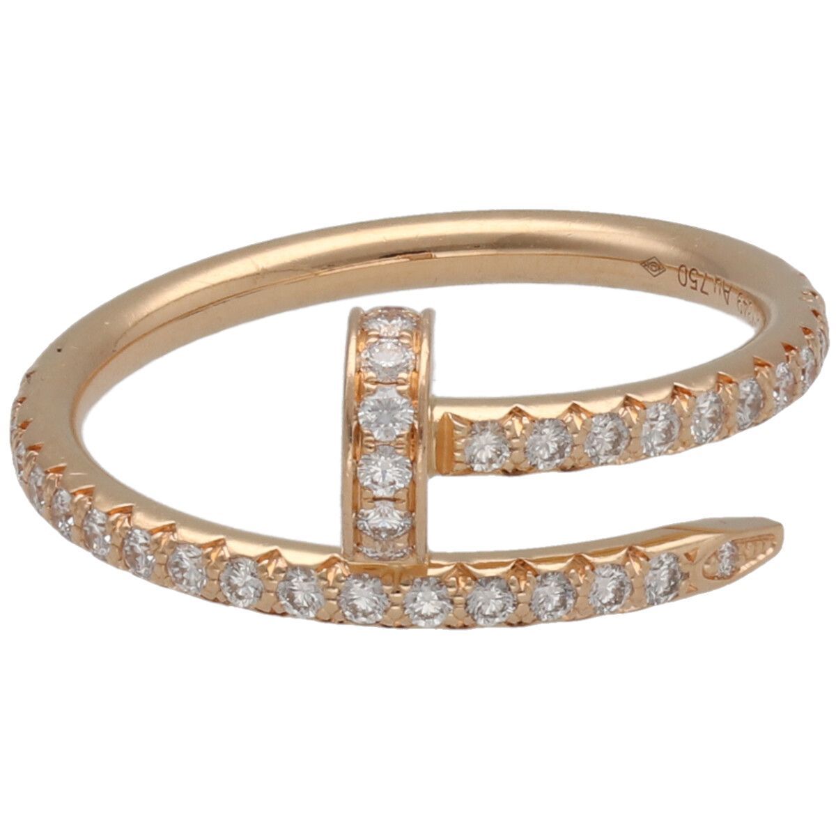 中古】 Cartier カルティエ ジュストアンクルリング スモールモデル 48 