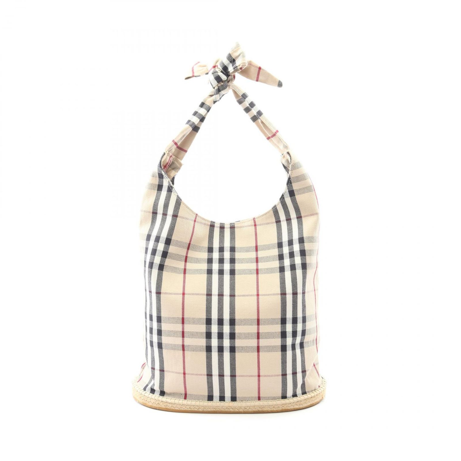 バーバリー BURBERRY トートバッグ ノバチェック バケットバッグ 