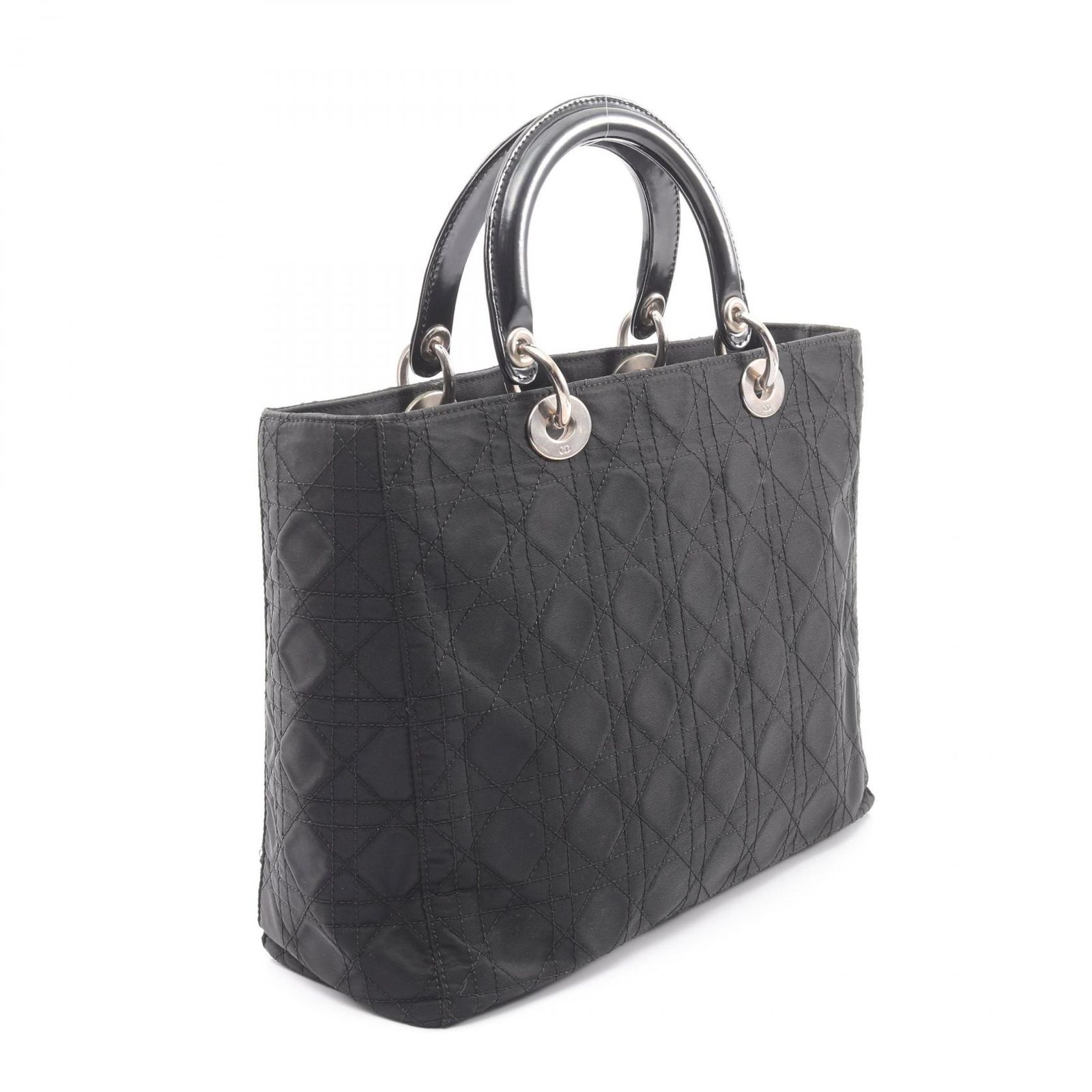 ディオール Dior ハンドバッグ レディディオール ラージ ブラック 