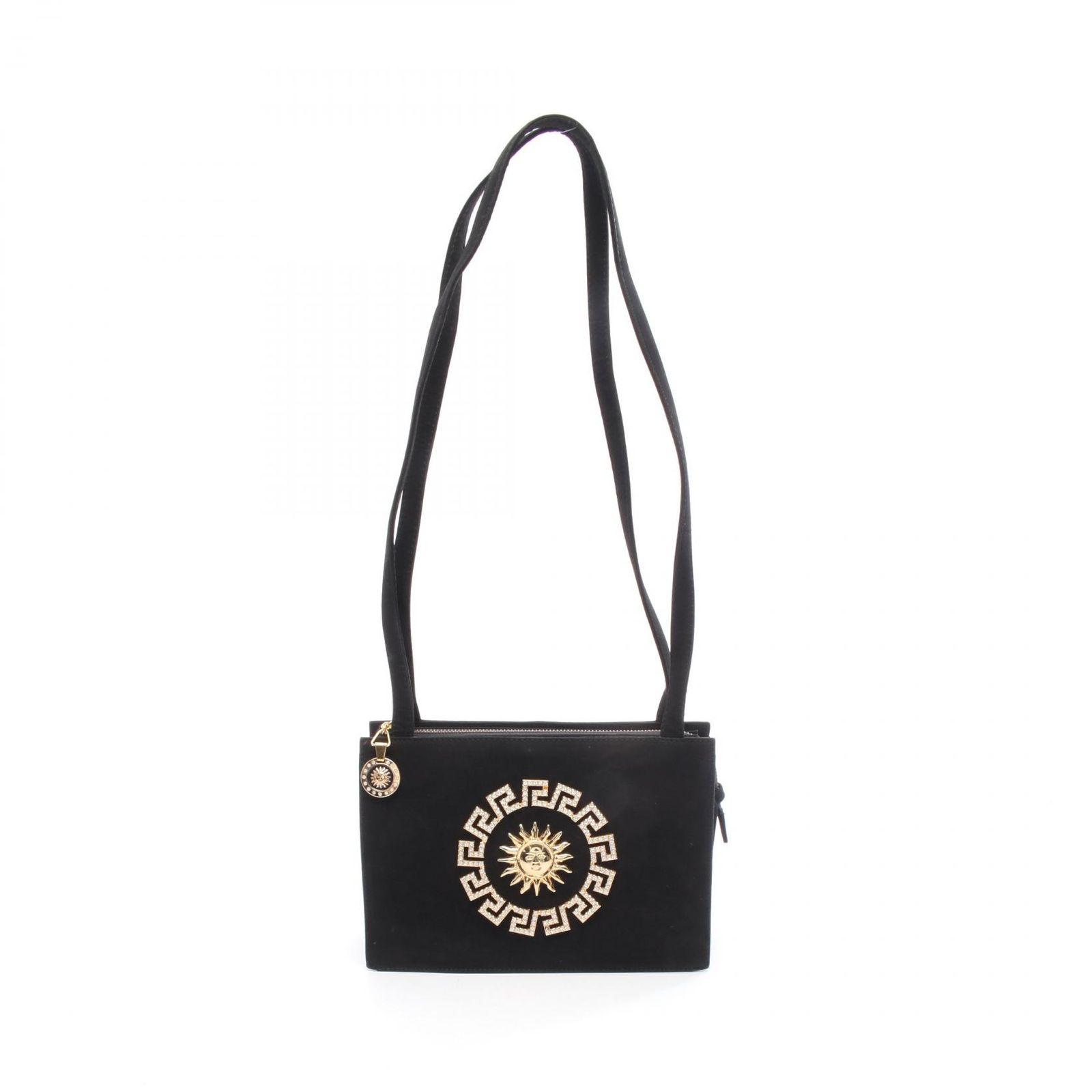 ヴェルサーチ VERSACE ショルダーバッグ サンバースト ブラック