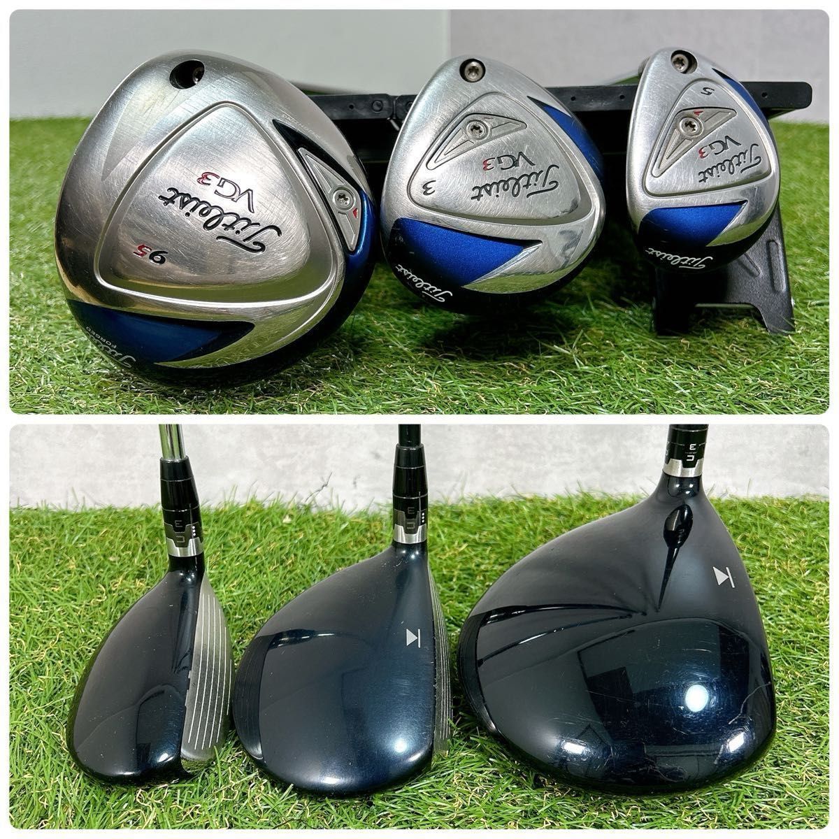 タイトリストVG3 ゴルフセット 12本 右 S クラブセット メンズ VG3