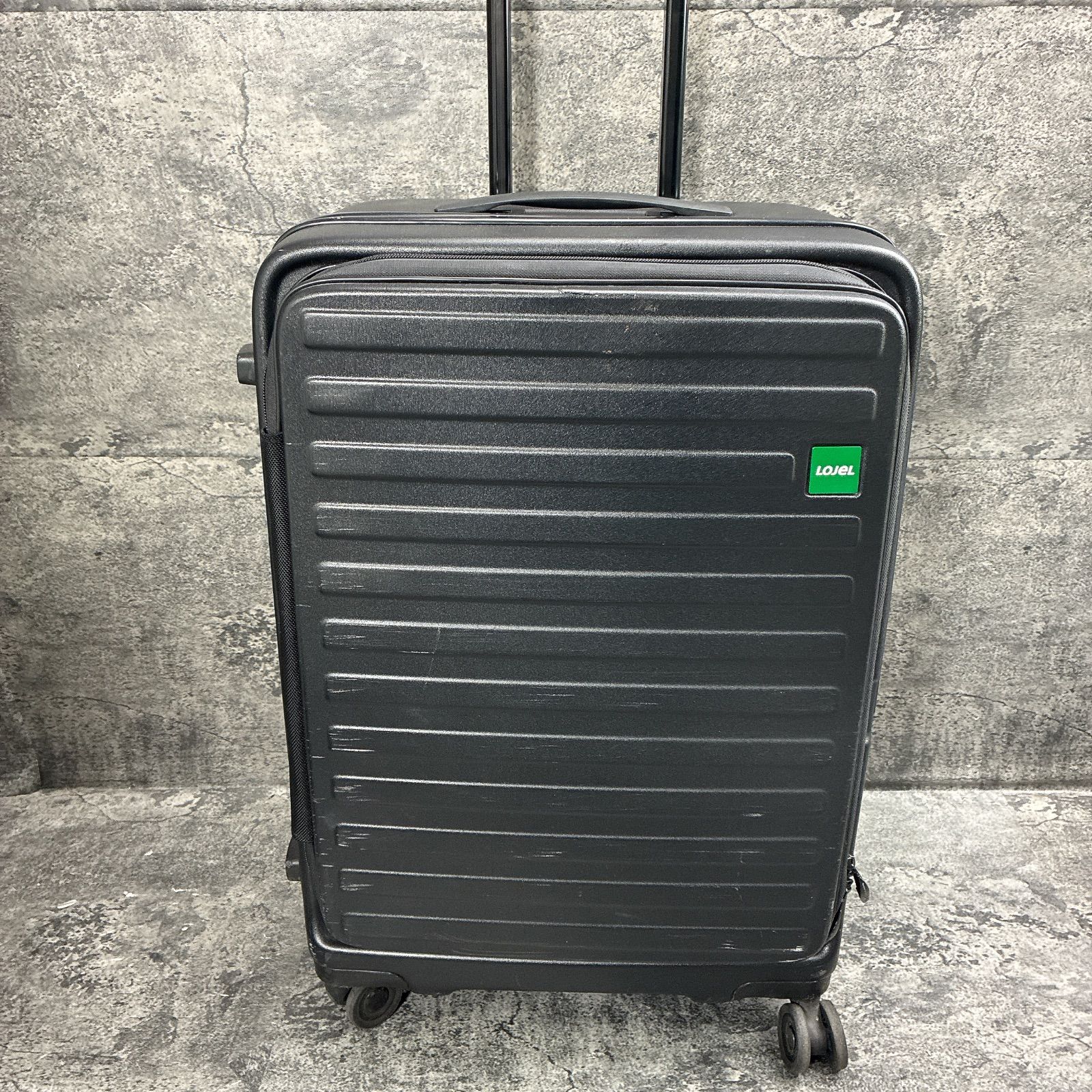 訳アリ品 ロジェール 拡張あり スーツケース 約７０L 傷 一部割れ Mサイズ