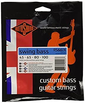 【中古】 ROTOSOUND ロトサウンド ベース弦 Nickel Roundwound Standard Light .045-.100 RS66LN