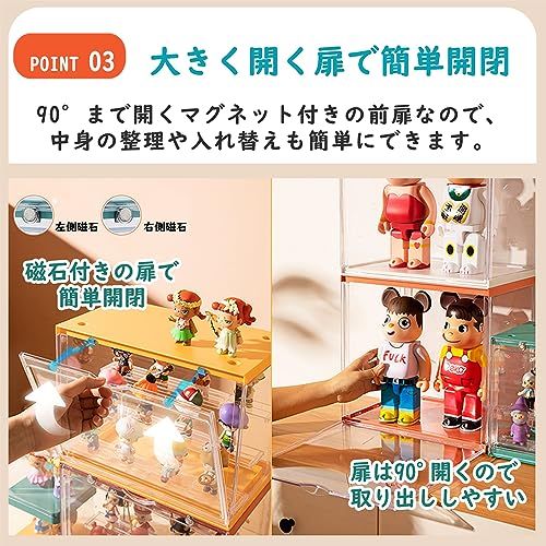 横置き アクリルフィギュアケース