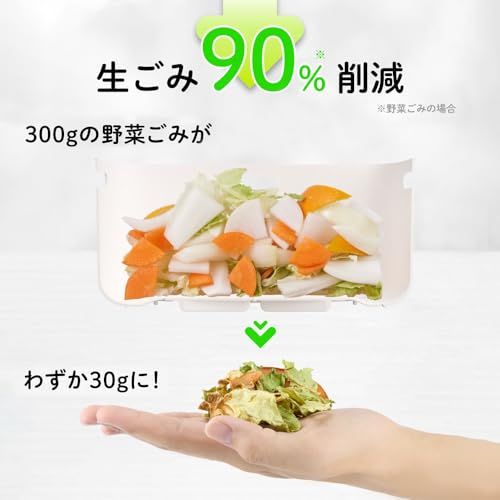  迅速に発送 サンカ 生ごみ処理機 エコカリス EcoCalis 家庭用 温風乾燥式 助成金対象 SDG-3000 WH 73 e 7 de 48 その他 キッチン 食器