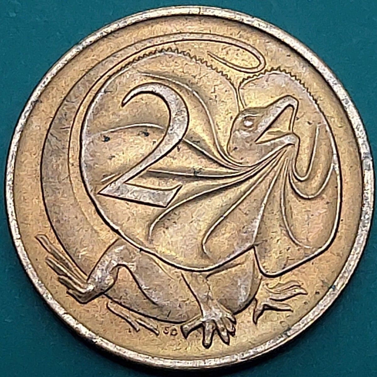 オーストラリア 2セントコイン 1984年 銅貨 えりまきとかげのコイン 海外貨幣 外国コイン 【L98】 - メルカリ