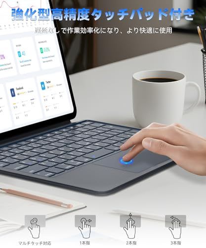 軽量型】Omikamo ipad air キーボード M3/M2対応 日本語配列 薄型