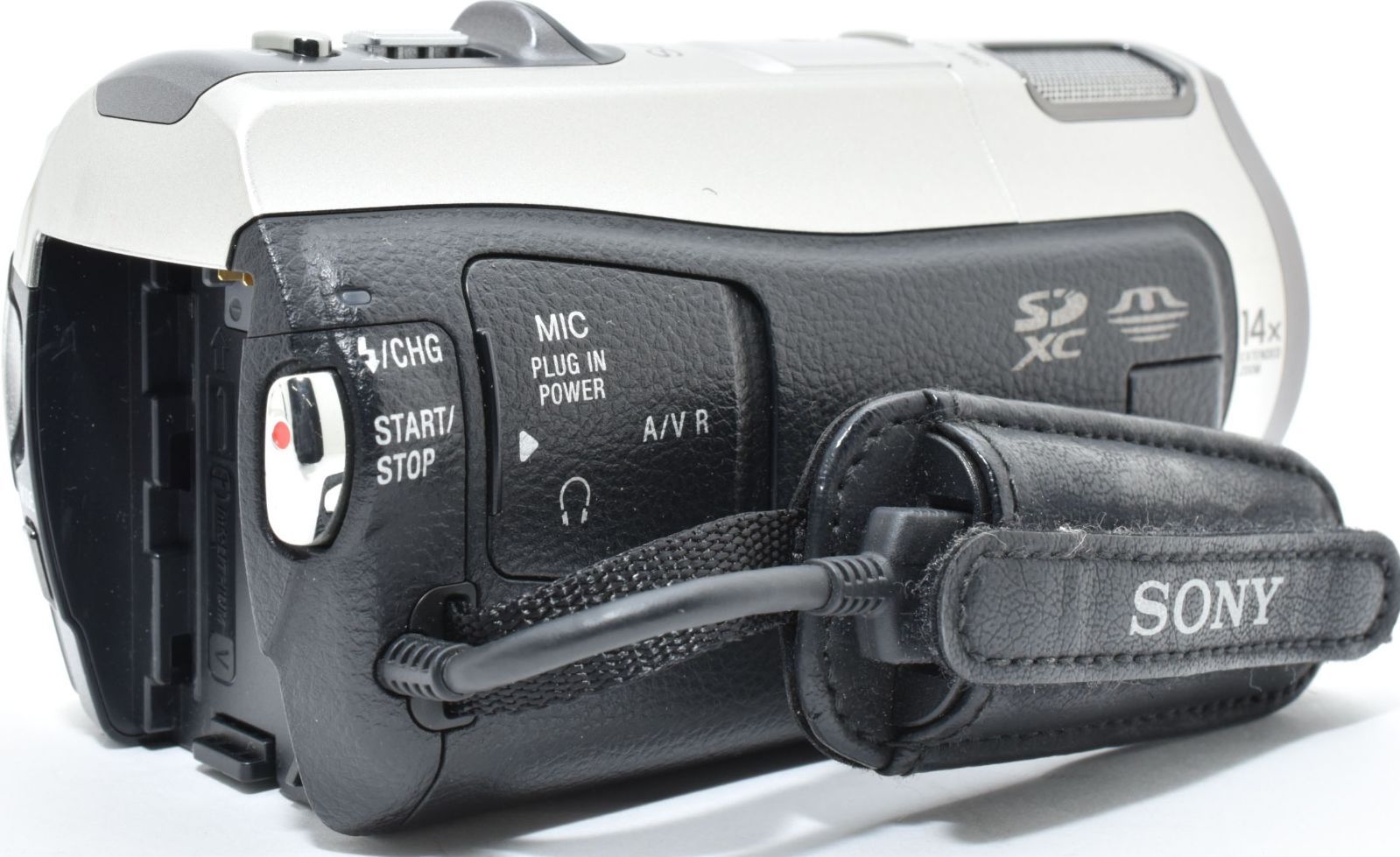 ビデオカメラ ソニー SONY HDR-CX560V シルバー 中古 新品SDカード