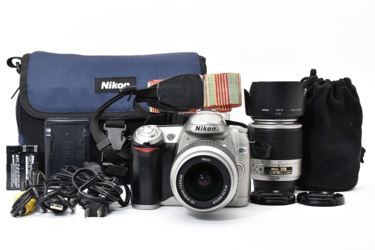 ☆極上品《ショット回数3,440回》☆ Nikon ニコン D50 + AF-S DX