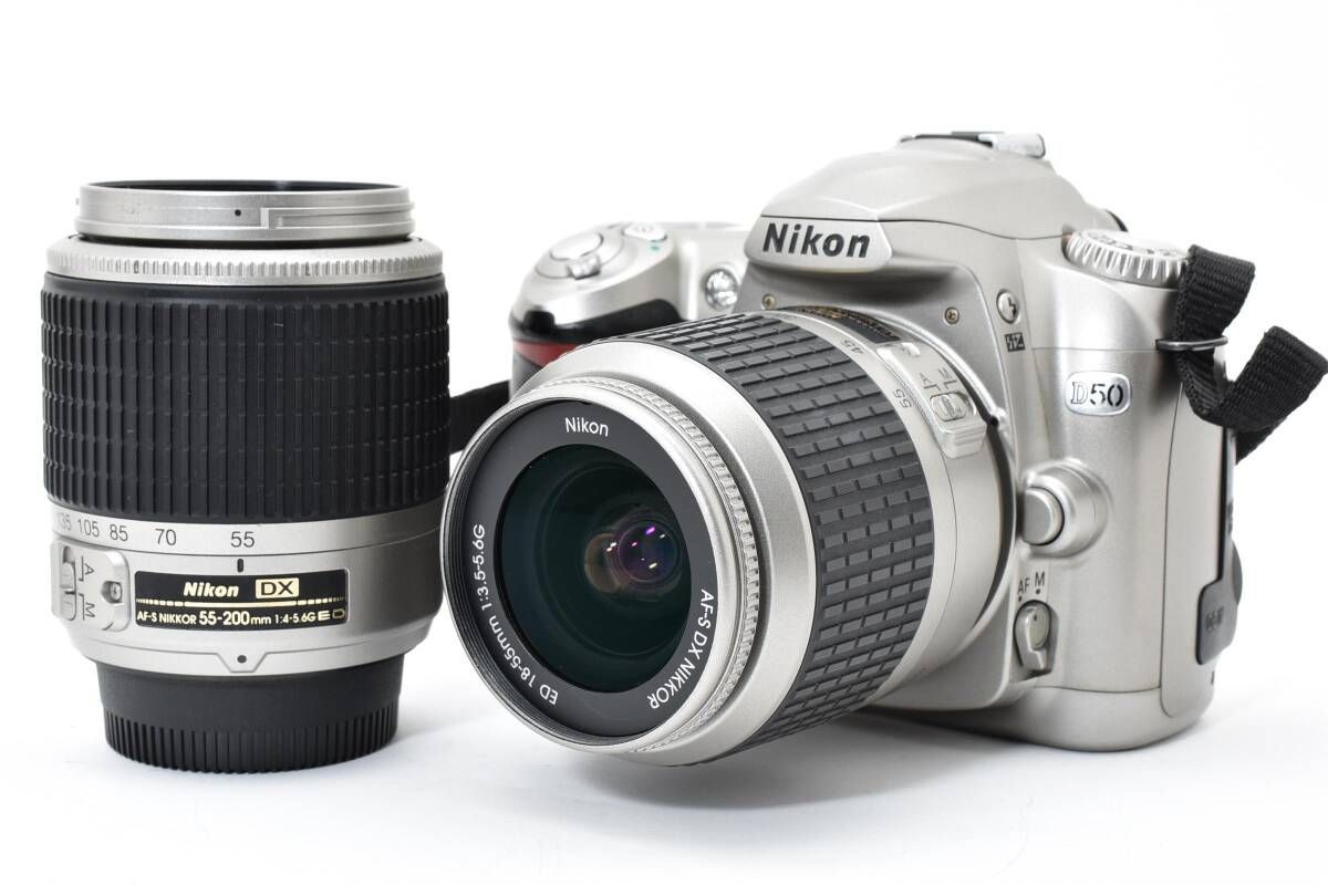 ☆極上品《ショット回数3,440回》☆ Nikon ニコン D50 + AF-S DX