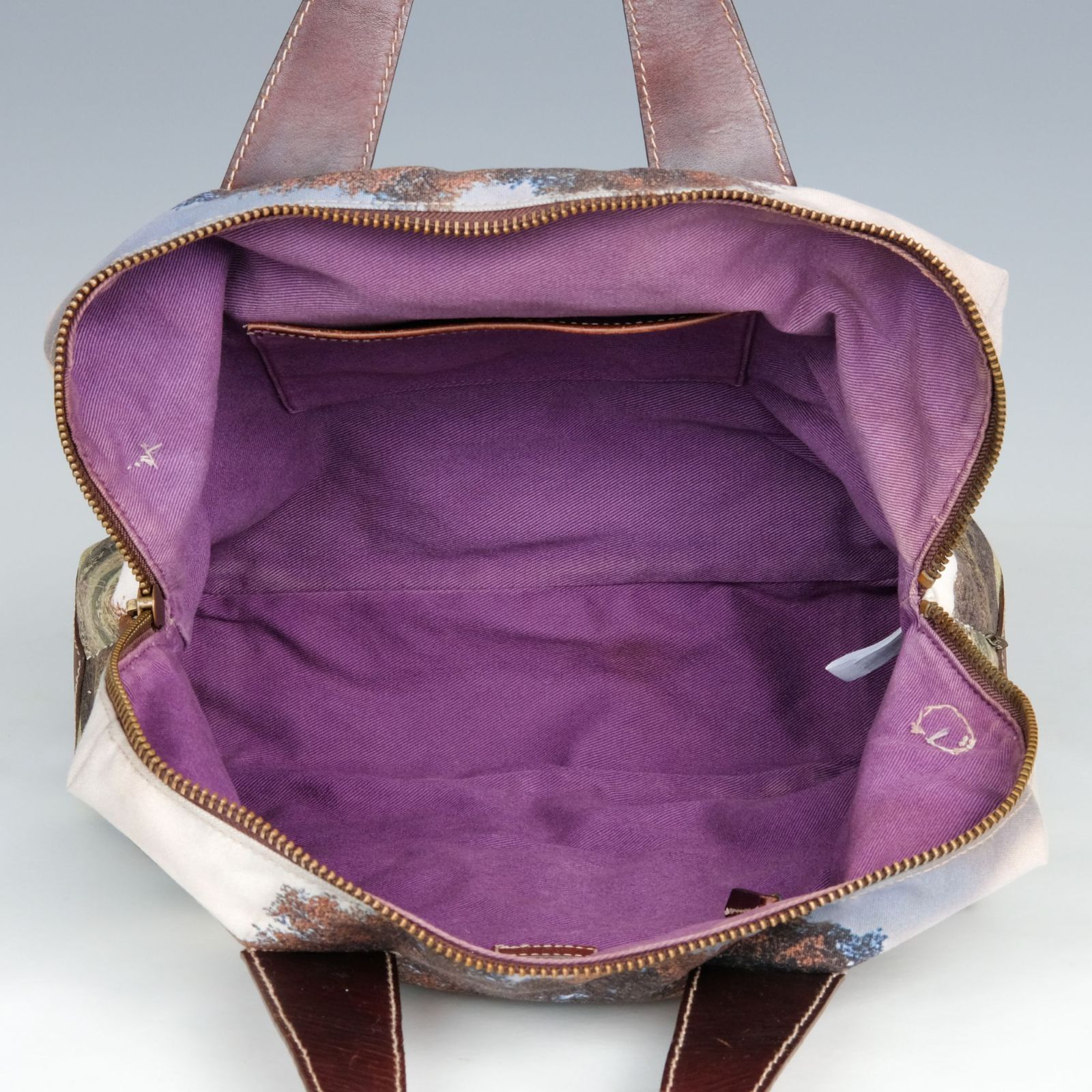 希少 Paul Smith ポールスミス ミニクーパー キャンバス レザー トート