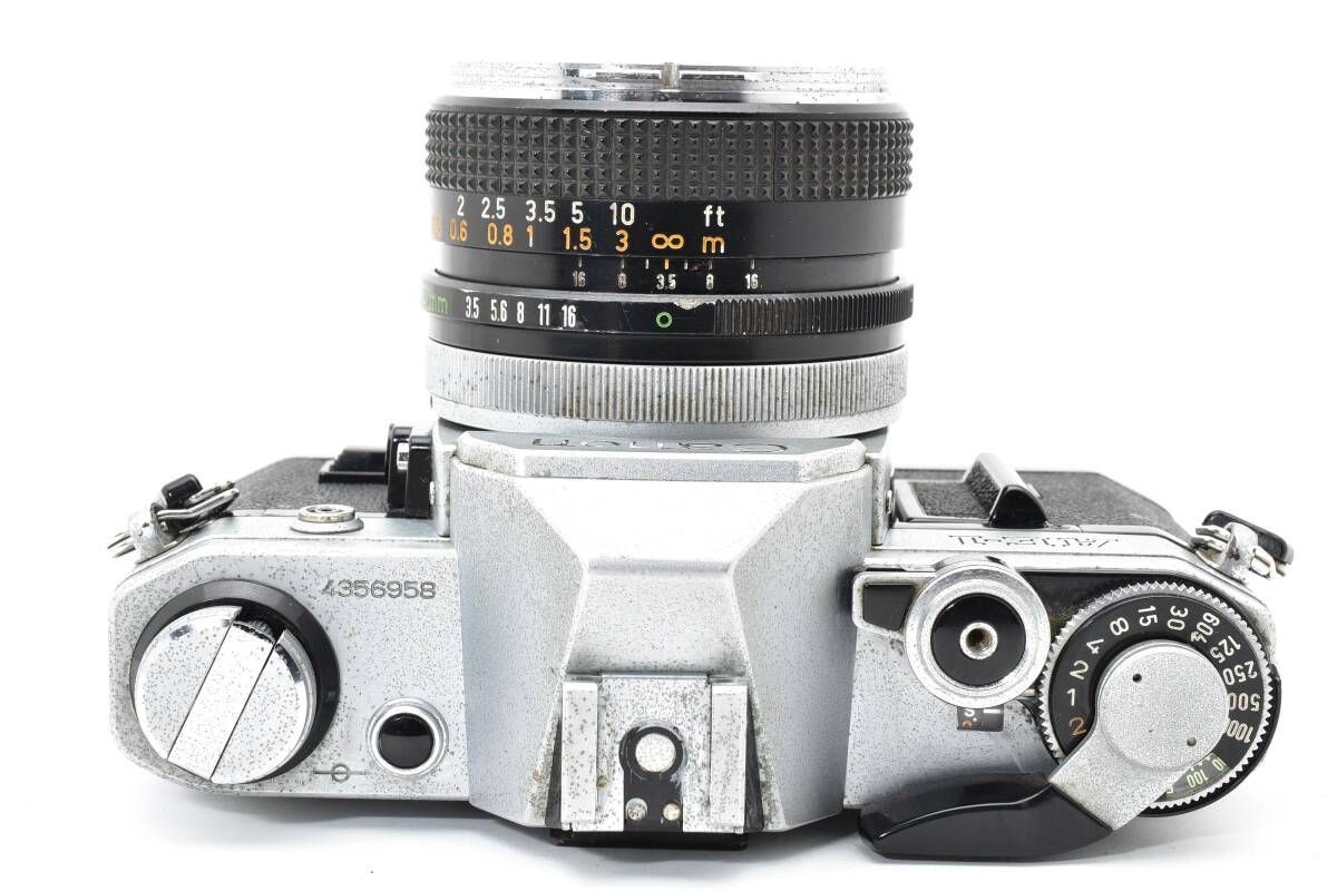 4183 ☆訳あり大特価☆キヤノン CANON AE-1 ボディ FD 28mm F3.5