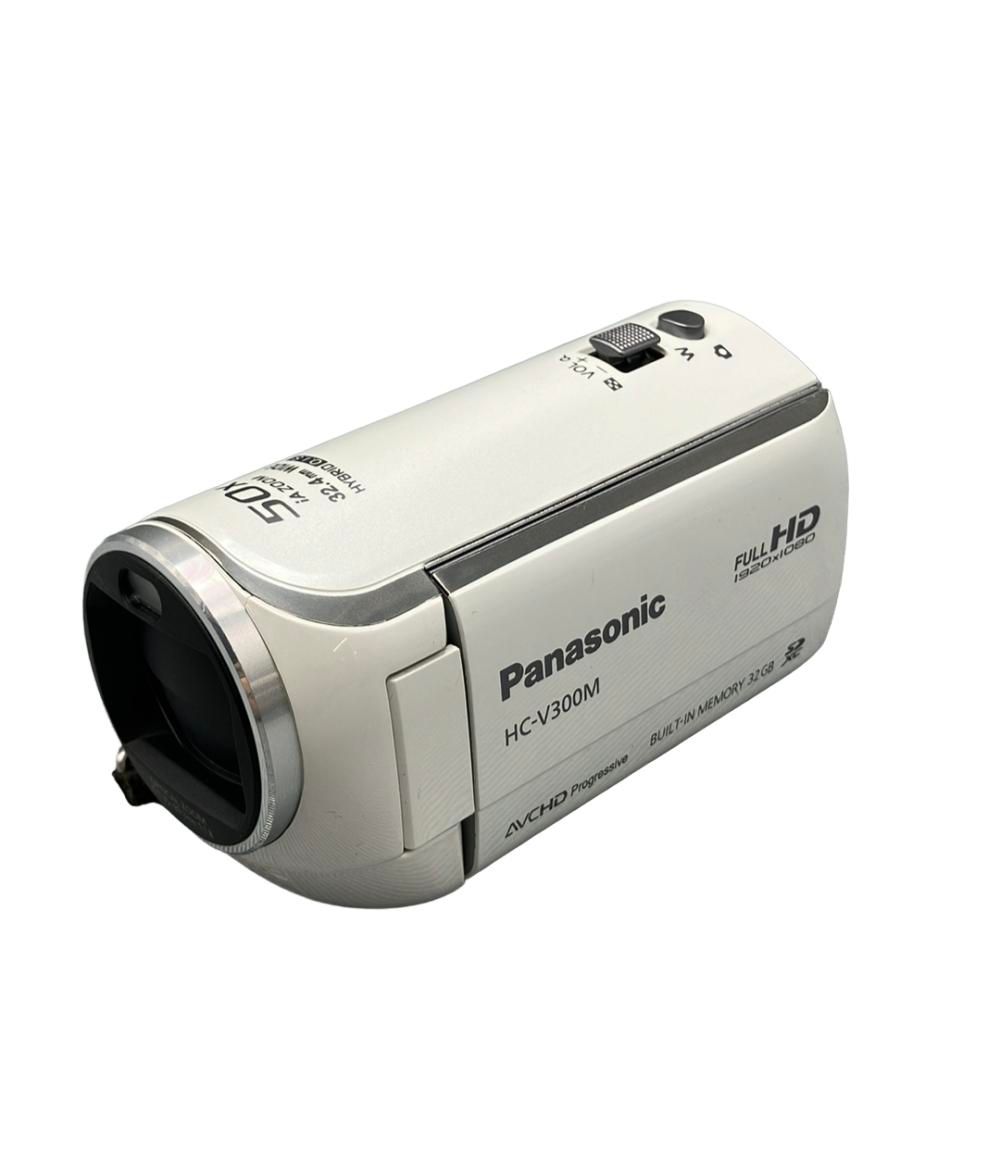パナソニック デジタルハイビジョンビデオカメラ HC-V300M-W Panasonic