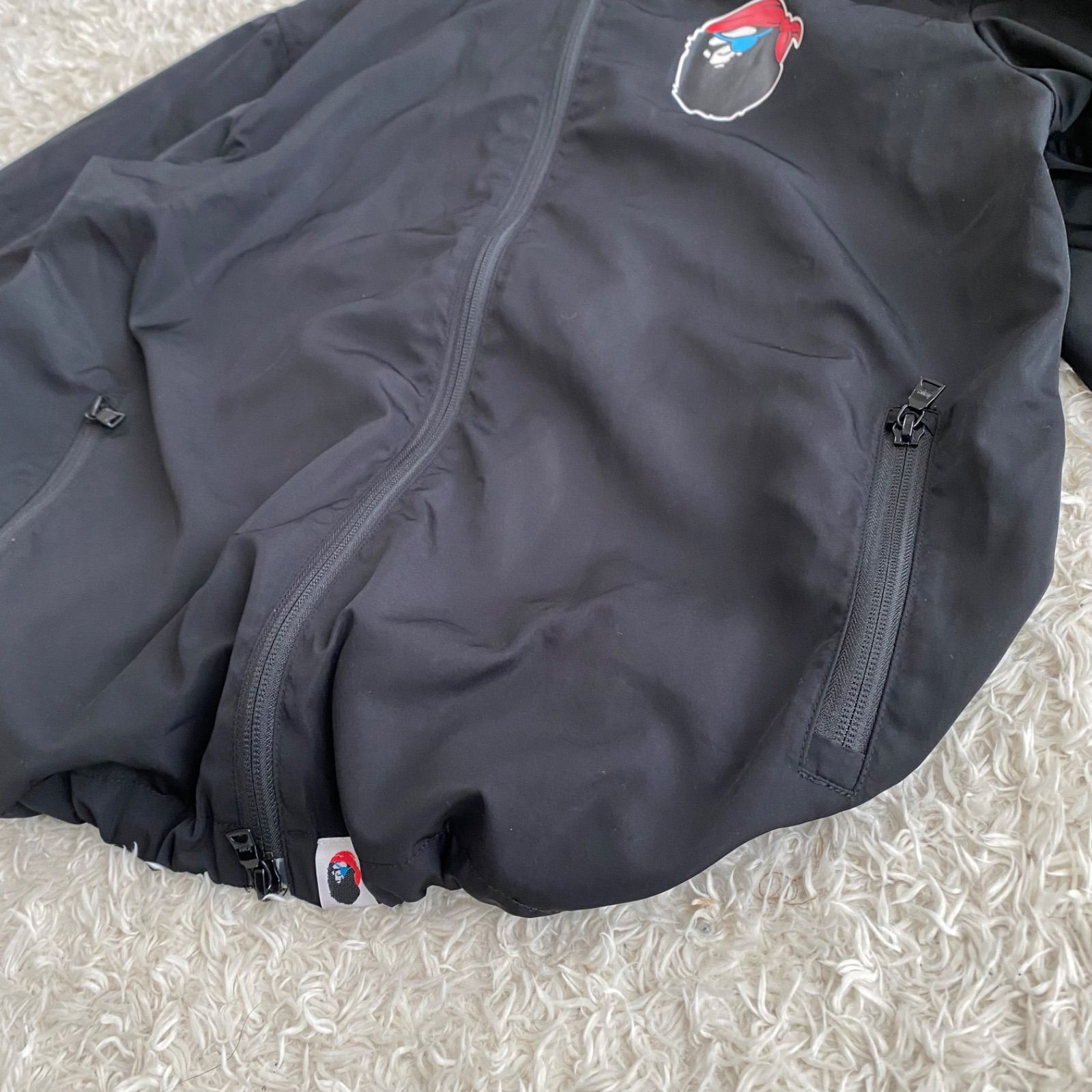 美品！A BATHING APE アベイシングエイプ パイレーツ ナイロン 