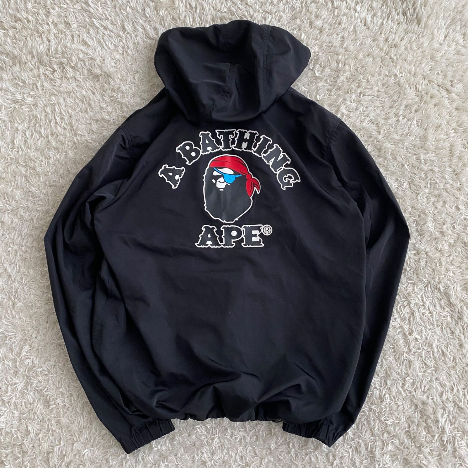美品！A BATHING APE アベイシングエイプ パイレーツ ナイロン 