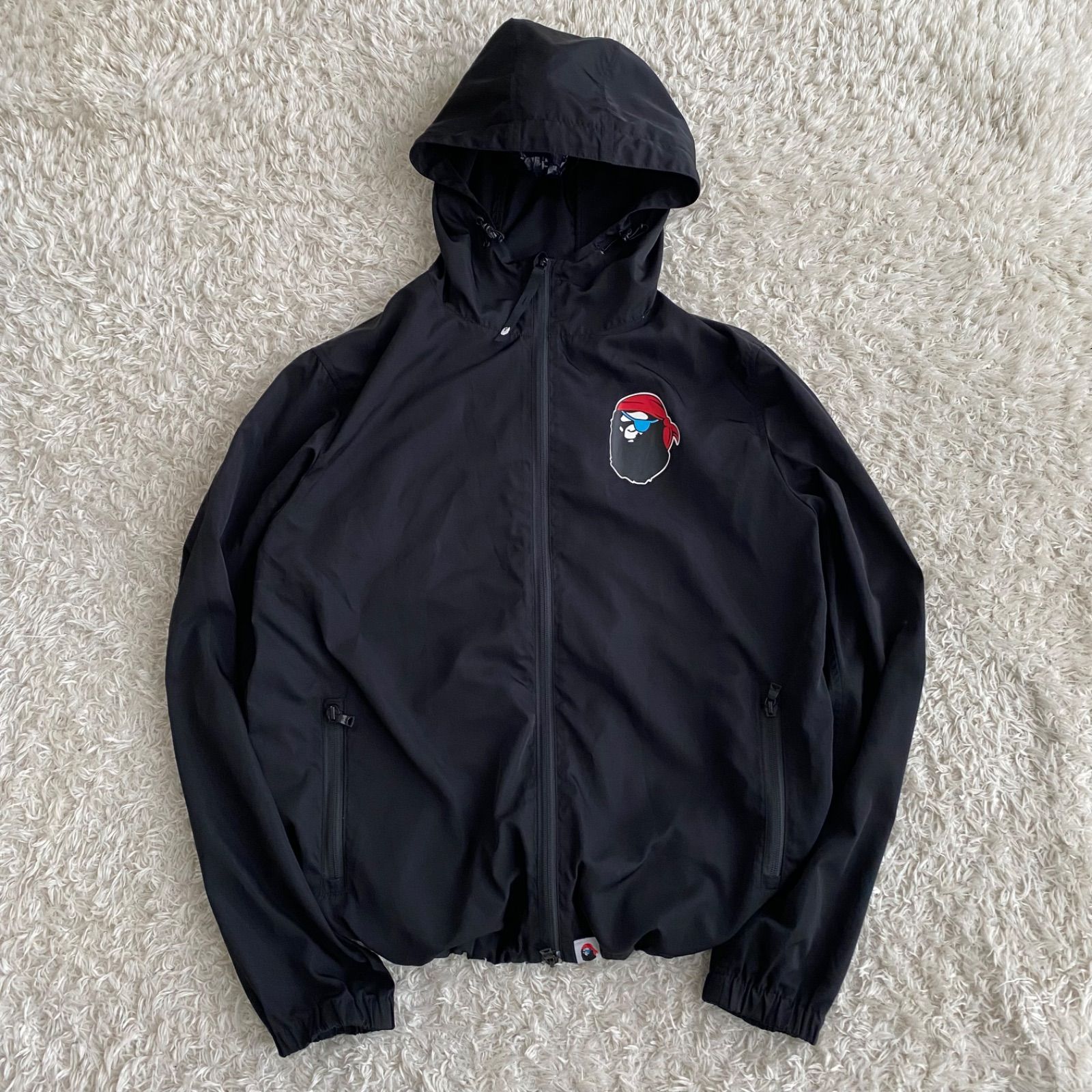美品！A BATHING APE アベイシングエイプ パイレーツ ナイロン 