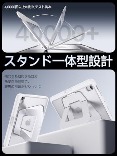 米軍MIL規格・縦置き/横置きスタンド】 iPad mini7 ケース（A17 Pro