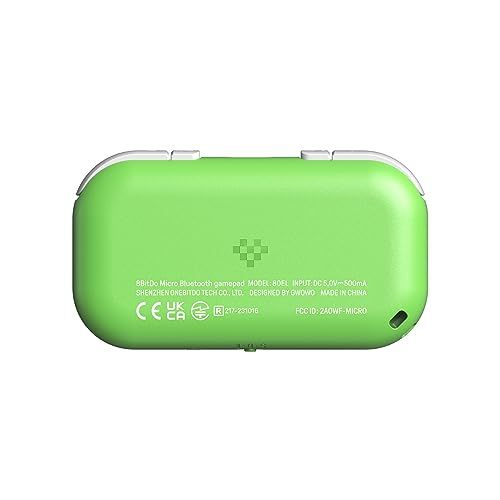 8 Bitdo Micro BluetoothゲームパッドポケットサイズミニコントローラSwitch Switch 2 Android Raspberry Pi用 キーボードモード対応 Green s その他 テレビゲーム ゲーム おもちゃ グッズ