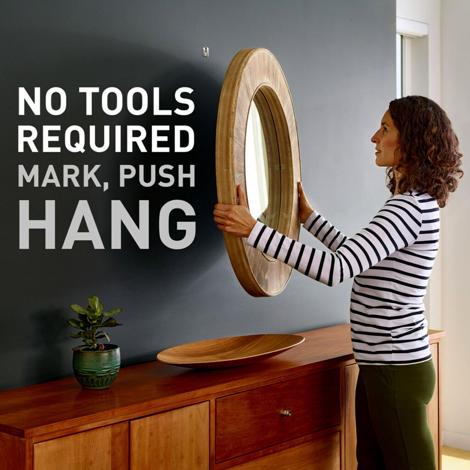  3 M CLAW 乾式壁ピクチャーハンガー 25 45 65ポンドスポットマーカー付きバラエティパック| シルバー 建築物用金具 金物 部品