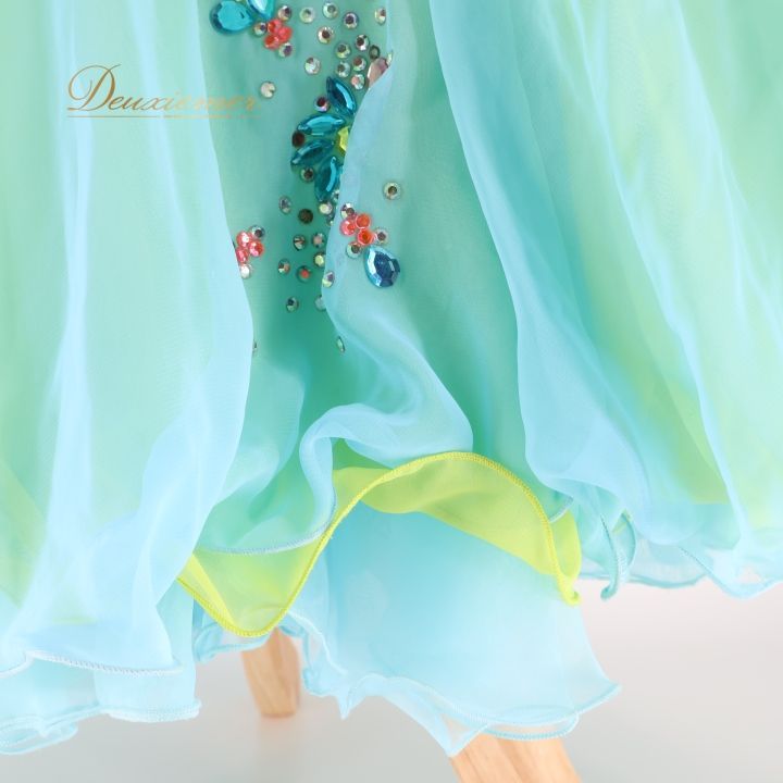 社交ダンス 衣装 スタンダードドレス ワンピース ドレス SORELI ソレリ