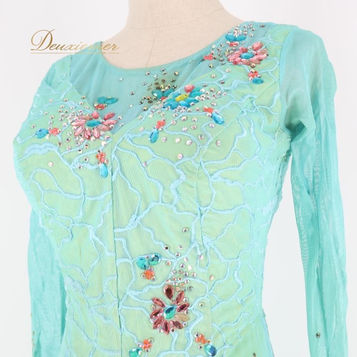 社交ダンス 衣装 スタンダードドレス ワンピース ドレス SORELI ソレリ