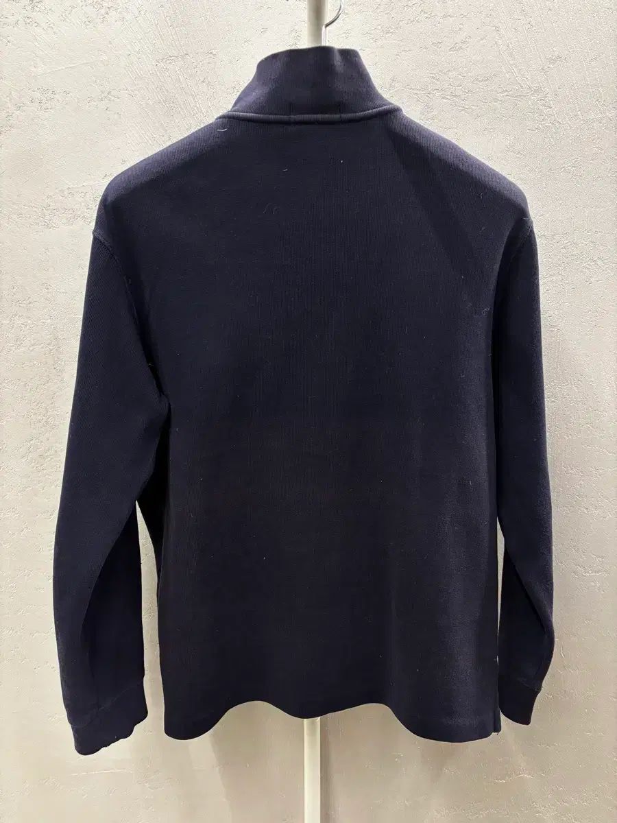 ポロラルフローレン ネイビー ハーフジップ ニット M - メルカリ