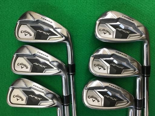 キャロウェイ APEX2019アイアン8本セット ゼロス8 純正グリップ 口コミ