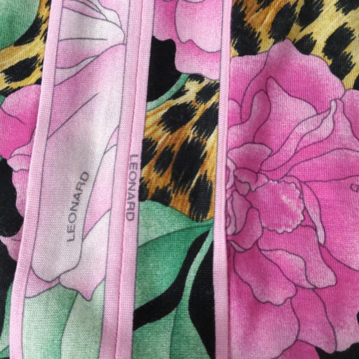 LEONARD(レオナール) ワンピース サイズ38 M レディース美品 - 黒