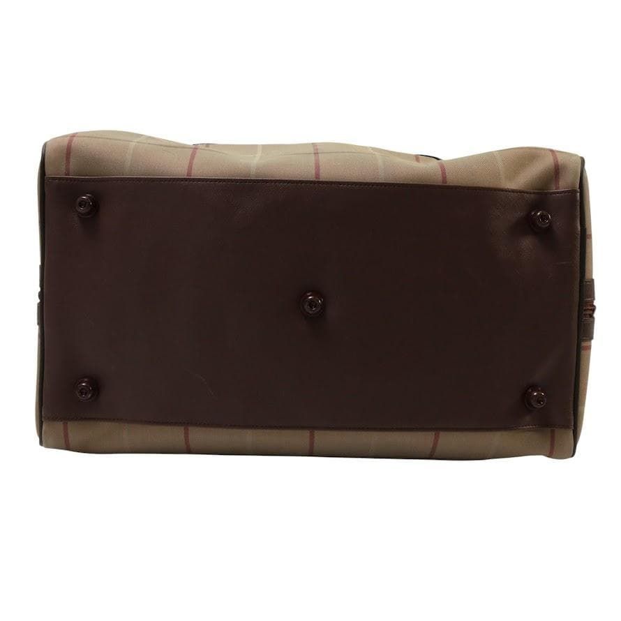 美品✨バーバリー　ボストンバッグ　レザー ノバチェック　玉虫色　ホースロゴ 廃盤】Burberry バーバリー ノバチェック ボストンバッグ 旅行カバン