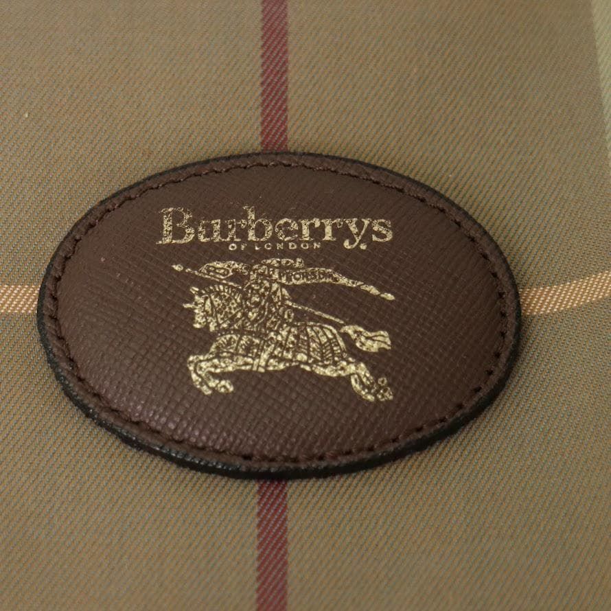 ヴィンテージ】バーバリー Burberry ボストンバッグ 旅行カバン 玉虫色