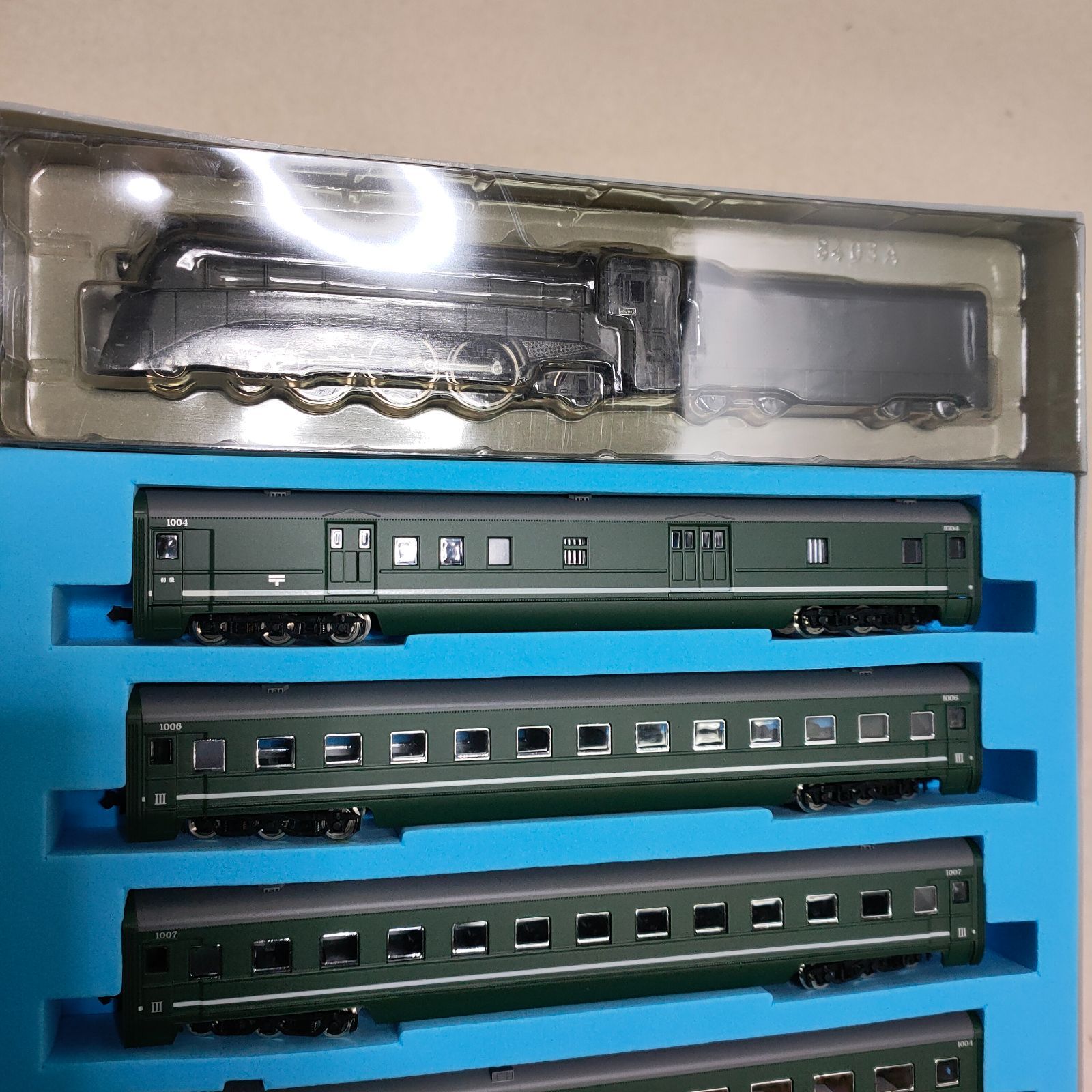 マイクロエース A-8404 満鉄パシナ12 燈火管制改造 あじあ号 マイクロエース A-8404 満鉄 パシナ12 燈火管制改造 あじあ号 8両