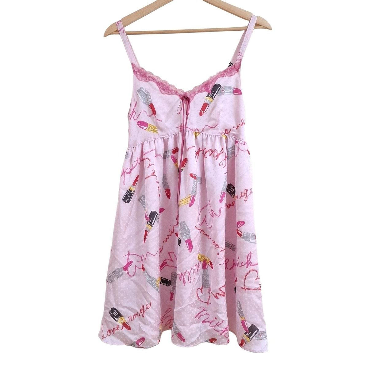 MILK(ミルク) ワンピース レディース - ライトピンク×ライトグレー