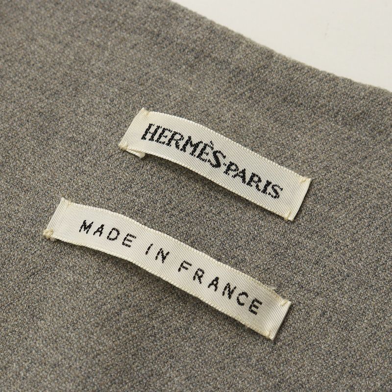 2000AW vintage HERMES by Martin Margiela Wool Vareuse Dress 34 