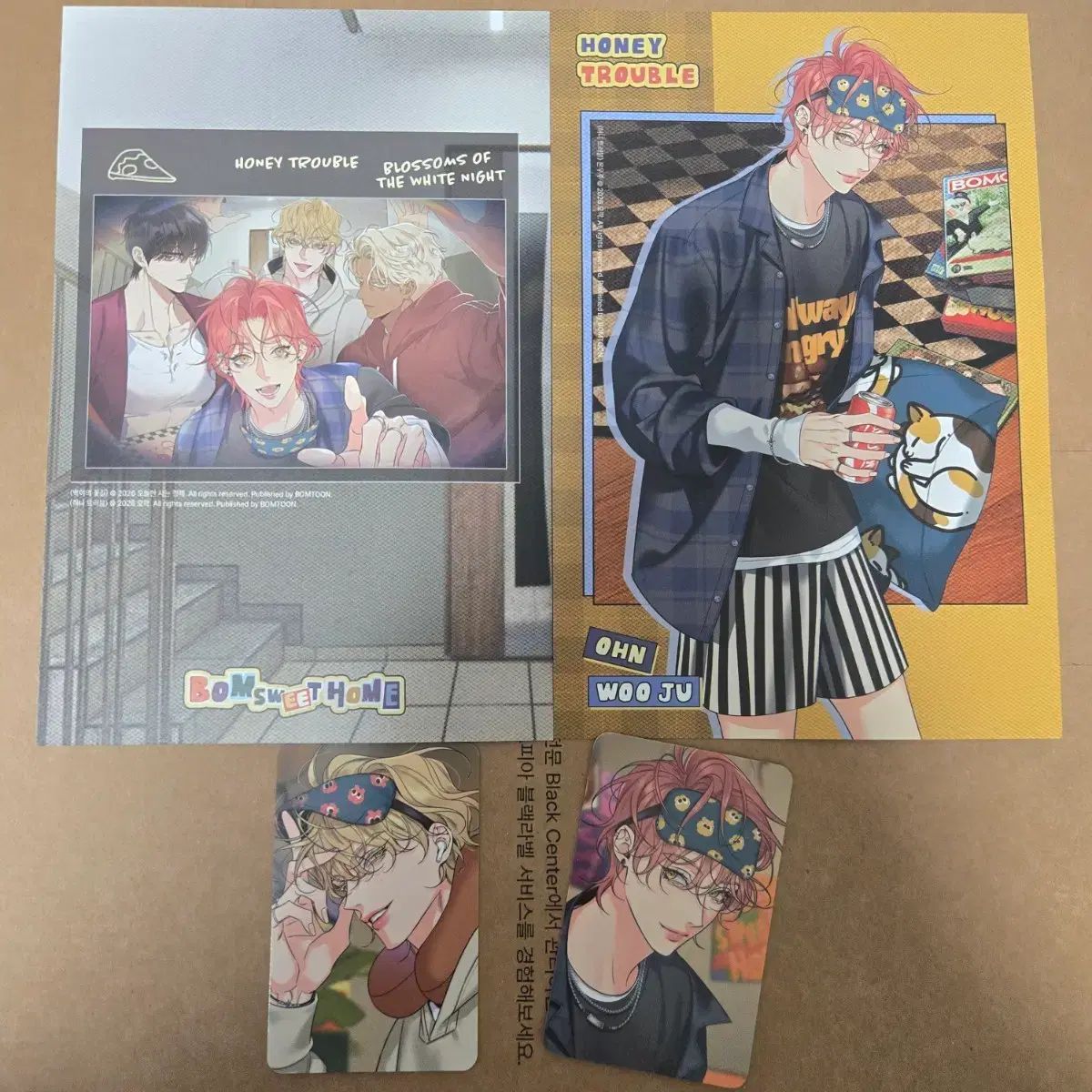 BOMTOON ハニートラブル ～甘い罠にはご用心を!?～ トレカ はがき