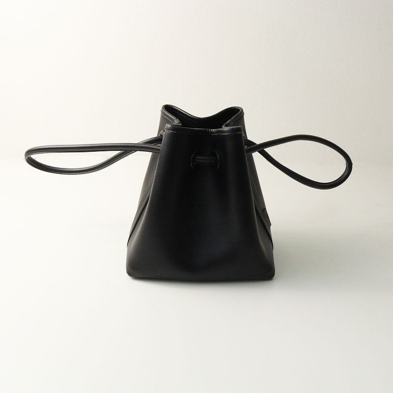 ヴァジック VASIC BOND MINI フェイクレザー トートバッグ ｜ブラック