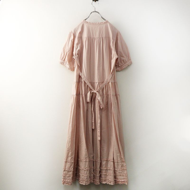 ピンクハウスピコフリルティアードワンピース 美品 2023Spring カタログ掲載品 ピンクハウス PINK HOUSE コットン