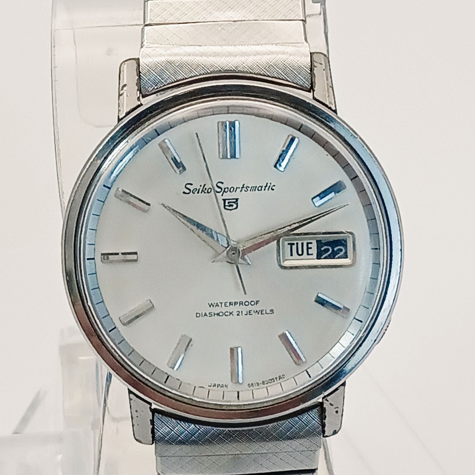 稼働 良品】0124-1 SEIKO Sportsmatic5 セイコー スポーツマチック