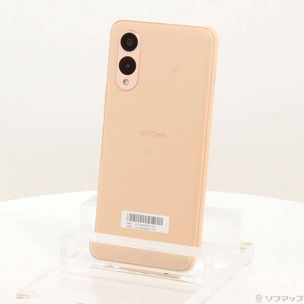 スマートフォン・携帯電話 arrows We2 ライトオレンジ 本体
