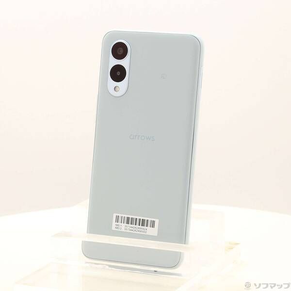 中古品〕 arrows We2 64GB ライトブルー FCG02 au SIMフリー【198