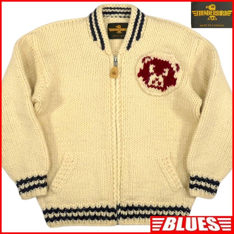 THUNDERBIRD サンダーバード カウチンセーター XXL ハンドニット