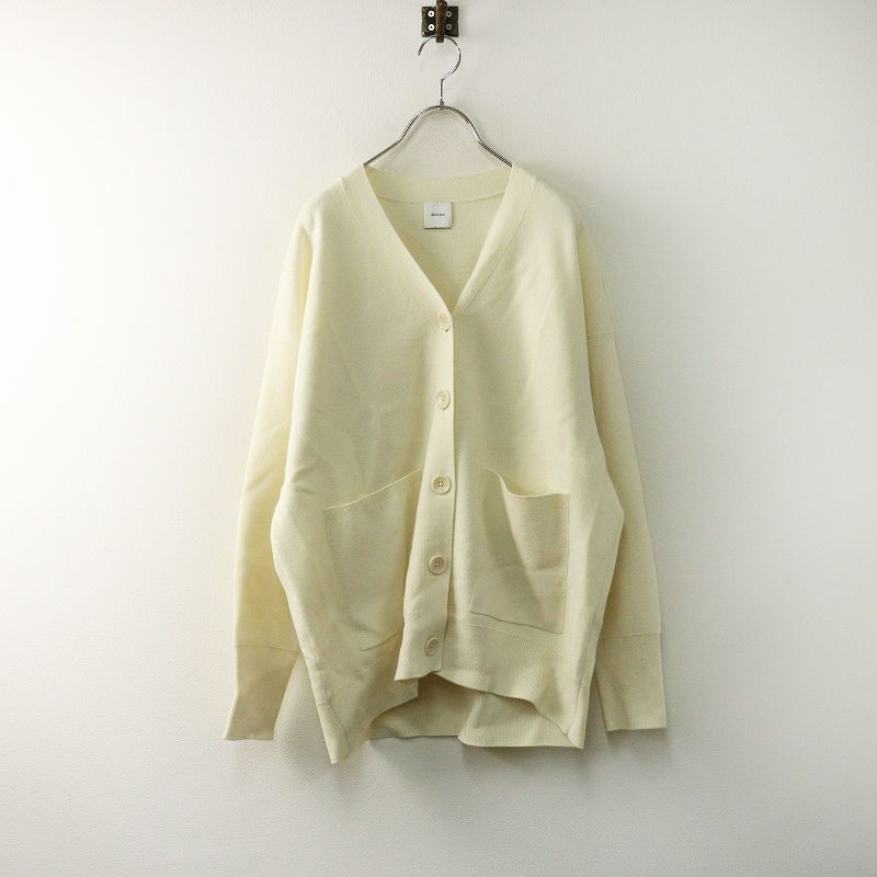 美品 2024AW スピック＆スパン Spick & Span ダブルジャガード ビッグ