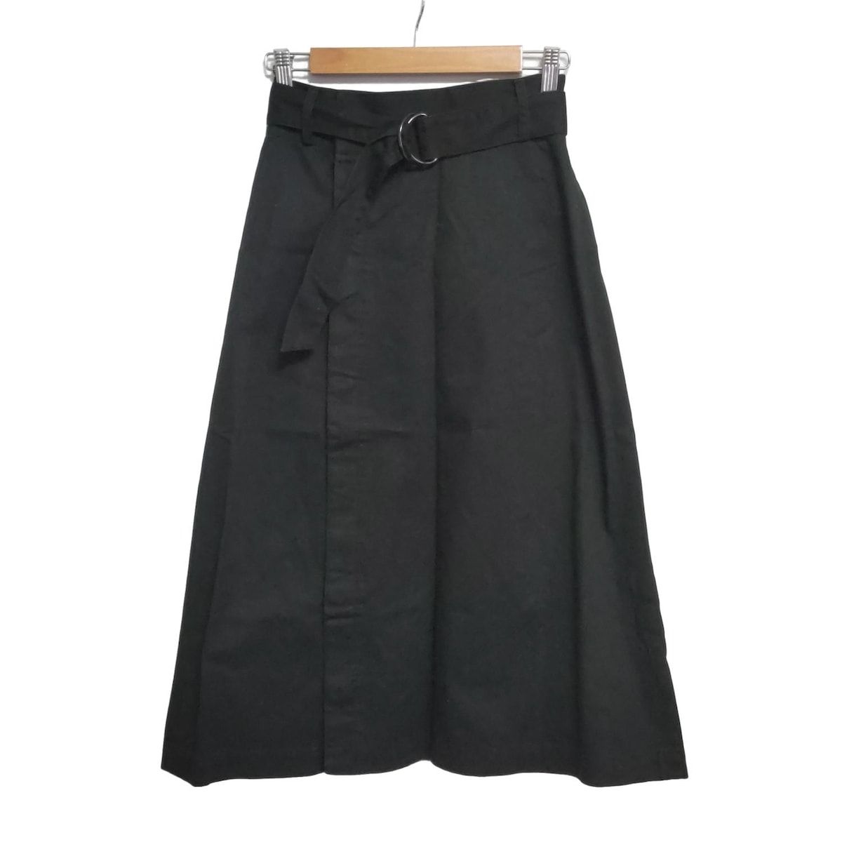 RIM.ARK リムアーク リネンミックスアシメスカート 黒 36 新品未使用 RIM.ARK リムアーク リネンミックスアシメスカート 黒 36 新品未使用